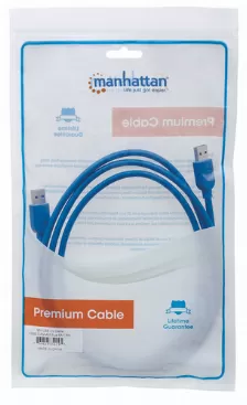Cable Usb Manhattan 354295 Color Azul