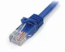 Cable De Red Startech.com Cable De 5m De Red Ethernet Cat5e Rj45 Sin Traba Snagless - Azul, 5 M, Cat5e, U/utp (utp), Rj-45, Rj-45, Azul