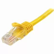 Cable De Red Startech.com Cable De Red De 5m Amarillo Cat5e Ethernet Rj45 Sin Enganches, 5 M, Cat5e, U/utp (utp), Rj-45, Rj-45, Amarillo