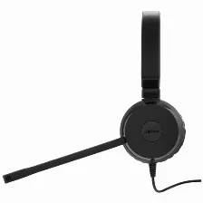 Audífonos Jabra Evolve 20se Ms Stereo Diadema Para Oficina/centro De Llamadas, Micrófono Boom, Conectividad Alámbrico, Color Negro