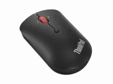 Mouse Lenovo Thinkpad Usb-c Wireless Compact óptico, 4 Botones, 2400 Dpi, Interfaz Rf Inalámbrico, Batería Aa, Color Negro