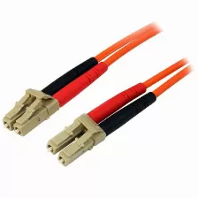 Cable 3m Red Multimodo Duplex Fibra Optica Lc Lc 50/125 Patch .