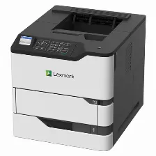 Impresora Láser Lexmark Ms821dn Laser, Impresión Dúplex Si, 52 Ppm, Pantalla Lcd, Tamaño Máximo A4, Wifi No, Ethernet, Usb 2.0