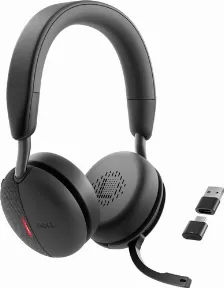 Audífonos Dell Pro Wireless Headset Diadema Para Aviación/control De Tráfico Aéreo, Micrófono Boom, Conectividad Inalámbrico Y Alámbrico, Color Negro