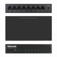 Switch Intellinet Cantidad De Puertos 8, Gigabit Ethernet (10/100/1000), Negro