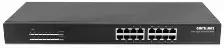 Switch Intellinet 560993 No Administrado, L2, Cantidad De Puertos 16, Puertos 16, Gigabit Ethernet (10/100/1000), 32 Gbit/s, 1u, Negro