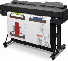 Plotter Hp Designjet T650, Inyeccion Termica De Tinta, Gigabit Ethernet, Usb, Wi-fi, Alimentador Automatico De Hojas (5hb10a)