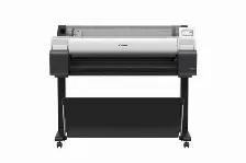 Plotter Canon Imageprograf Tm-340 Inyección De Tinta, Color Si, Ethernet Si, Usb Si, Wifi Si, Color Negro, Gris, Pantalla Incorporada Si