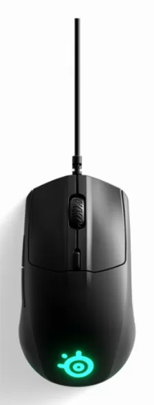 Mouse Steelseries Rival 3 óptico, 6 Botones, 8500 Dpi, Interfaz Usb Tipo A, Color Negro