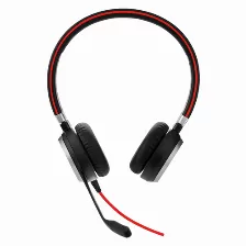 Audífonos Jabra 6399-823-109 Diadema Para Oficina/centro De Llamadas, Micrófono Boom, Conectividad Alámbrico, Conector De 3.5 Mm Si, Color Negro