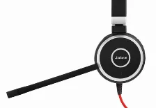 Audífonos Jabra 6399-823-189 Diadema Para Oficina/centro De Llamadas, Micrófono Boom, Conectividad Alámbrico, Conector De 3.5 Mm Si, Color Negro