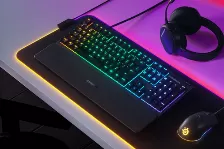 Teclado Steelseries Apex 3 Alámbrico, Conexión Usb, Led Rgb, Color Negro