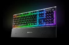 Teclado Steelseries Apex 3 Alámbrico, Conexión Usb, Led Rgb, Color Negro