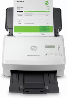 Escaner Hp Scanjet Enterprise Flow 5000 S5 Tamaño Máximo De Escaneado 216 X 3100 Mm, Resolución 600 X 600 Dpi, Escáner A Color Si, Color Blanco