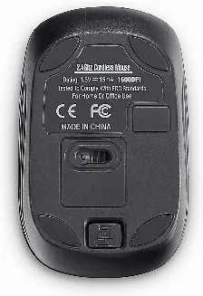 Mouse Verbatim Inalambrico Mini, 1000 Dpi, Usb 2.0, Bateria Aaa, Color Grafito