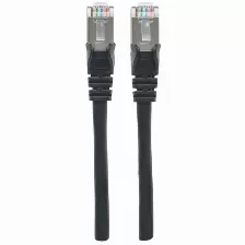 Cable De Red Intellinet Cable De Red Cat6a S/ftp, 3.0 M, Negro, 3 M, Cat6a, S/ftp (s-stp), Rj-45, Rj-45, Negro