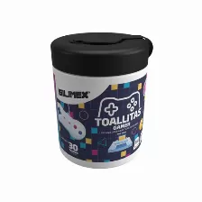 Toallitas Gamer Cont. Neto 30 Toallitas 20x20cm Limpieza Impecable, La Higiene Que Los Gamers Exigen