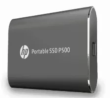 Ssd Externo Hp P500 250 Gb, Lectura 370 Mb/s, Escritura 200 Mb/s, Usb Tipo C, 3.2 Gen 2 (3.1 Gen 2), Negro