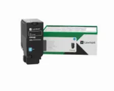 Tóner Lexmark 81c8xc0 Original, Cian, Compatibilidad Cx735adse, Rinde 16200 Páginas