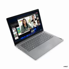 Laptop Lenovo V14 G4 Amn, 14 Pulg, Full Hd, Amd Ryzen 5 7520u, 16 Gb, 512 Gb Ssd, Windows 11 Pro, Gris