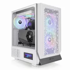 Gabinete Thermaltake Ceres 300 Tg Midi Tower, Psu No, Vent. 2x 140 Mm, Blanco