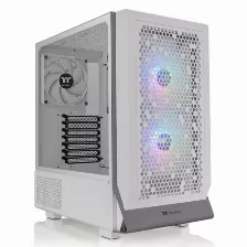 Gabinete Thermaltake Ceres 300 Tg Midi Tower, Psu No, Vent. 2x 140 Mm, Blanco