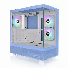 Gabinete Thermaltake View 270 Plus Tg Argb Hydrangea Blue Midi Tower, Psu No, Vent. 1x 140 Mm, Azul