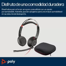 Audífonos Poly Diadema Para Business/everyday, Micrófono Boom, Conectividad Alámbrico, Conector De 3.5 Mm Si, Color Negro