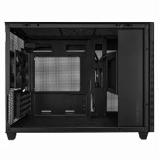 Gabinete Asus Ap201 Mesh, Mini-tower, Micro Atx/mini-itx, Paneles De Malla, 1 Ventilador Instalado, Color Negro