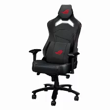 Silla Gaming Asus Rog Chariot X Core, Reposa Brazos 4d, Reclinable, Asiento De Carreras, Negro