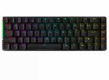 Teclado Asus Rog Falchion Nx, Switch Blue, Ingles, Rgb, Inalambrico, Usb, Color Negro