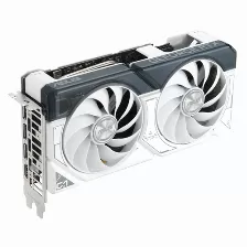 Tarjeta De Vídeo Asus Dual Dual-rtx4060-o8g-white GeForce RTX­ 4060, 3072 Núcleos Cuda, 8 Gb, 128 Bit, Gddr6, 7680 X 4320 Pixeles, Pci Express 4.0, 1x Hdmi, 3 X Displayports