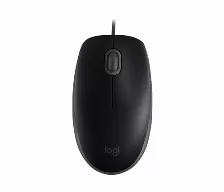 Mouse Optico Usb Logitech M110 Silent, Negro, Resolucion 1000dpi, Ambidextro, Longitud De Cable 1.8 Metros