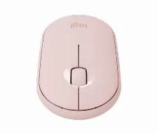 Mouse Logitech Optico Pebble M350, Inalambrico Rf+bluetooth, 1000dpi, 910-005769, (rosa)