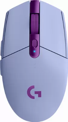 Mouse Gamer Logitech G305 Lightspeed, Inalambrico, Color Lila, 12000 Dpi, 6 Botones Programables