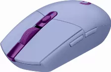 Mouse Gamer Logitech G305 Lightspeed, Inalambrico, Color Lila, 12000 Dpi, 6 Botones Programables