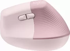 Mouse Logitech Lift Optico, 6 Botones, 4000 Dpi, Interfaz Rf Inalambrico + Bluetooth, 10 M, Bateria Aa, Color Rosa