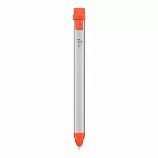 Lapiz Digital Logitech Crayon, Compatible Con Ipad Pro, Air Y Mini, Bateria Recargable, Aluminio