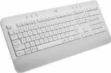 Teclado Inalambrico Logitech Signature K650 Espanol, Receptor Usb Tipo A 10m, 118 Teclas, Teclado Numerico, Color Blanco, (920-010964)