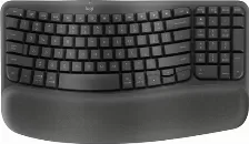 Teclado Inalámbrico Logitech Wave Keys Español, Receptor Usb Tipo A 10 M, Teclado Numérico Si, Color Grafito