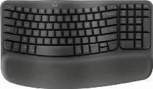 Teclado Inalambrico Logitech Wave Keys, Inalambrico, Bluetooth, Espanol, Grafito Open Box Nuevo