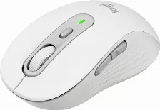 Kit Teclado Y Mouse Logitech Mk950 Signature Slim Conexión Rf Inalámbrico + Bluetooth, Interruptor De Llave De Tijera, Retroiluminado, Interfaz Usb Tipo A, Color Blanco