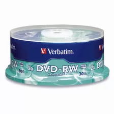 Disco Dvd-r Verbatim , Dvd-rw, 30, 120 Min