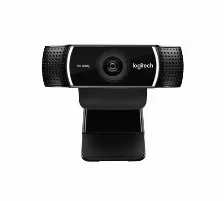 Camara Web Logitech C922, 1920x1080,, Microfono, Usb, Color Negro Open Box