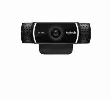 Camara Web Logitech C922, 1920x1080,, Microfono, Usb, Color Negro Open Box