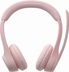 Audífonos Logitech Zone 300 Diadema Para Oficina/centro De Llamadas, Micrófono Boom, Conectividad Inalámbrico, Color Rosa