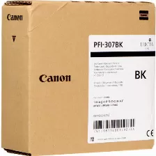 Cartucho De Tinta Canon Pfi-307bk Original, Negro, Compatibilidad Imageprograf Ipf830 Imageprograf Ipf840 Imageprograf Ipf850