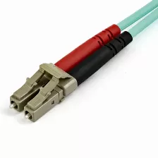 Cable Startech.com Cable De 7m De Fibra óptica Multimodo Om3 Lc A Lc Upc - Full Duplex 50/125µm - Para Redes De 100g - Lommf/vcsel - Pérdida Baja Al Insertar <0.3db - Cable Lszh, 7 M, Om3, Lc, Lc