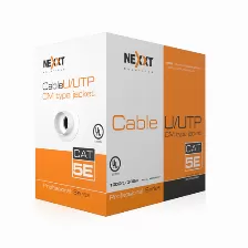 Cable De Red Nexxt Solutions Ab355nxt31, 305 M, Cat5e, U/utp (utp), Gris