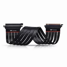 Cable Thermaltake Riser Premium Flexible Extensor Pci Express 2.0, 3.0 Y 4.0, 16 Gbps, Negro